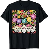 Cinco de Mayo Day of The Dead Dia De Los Muertos Sugar Skull T-Shirt