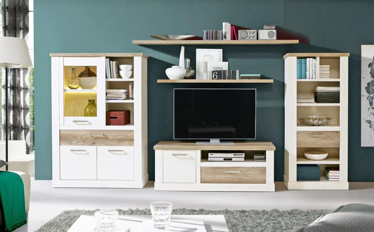 Forte Möbel Wohnzimmerschrank Duro, 5TLG Optik Pinie