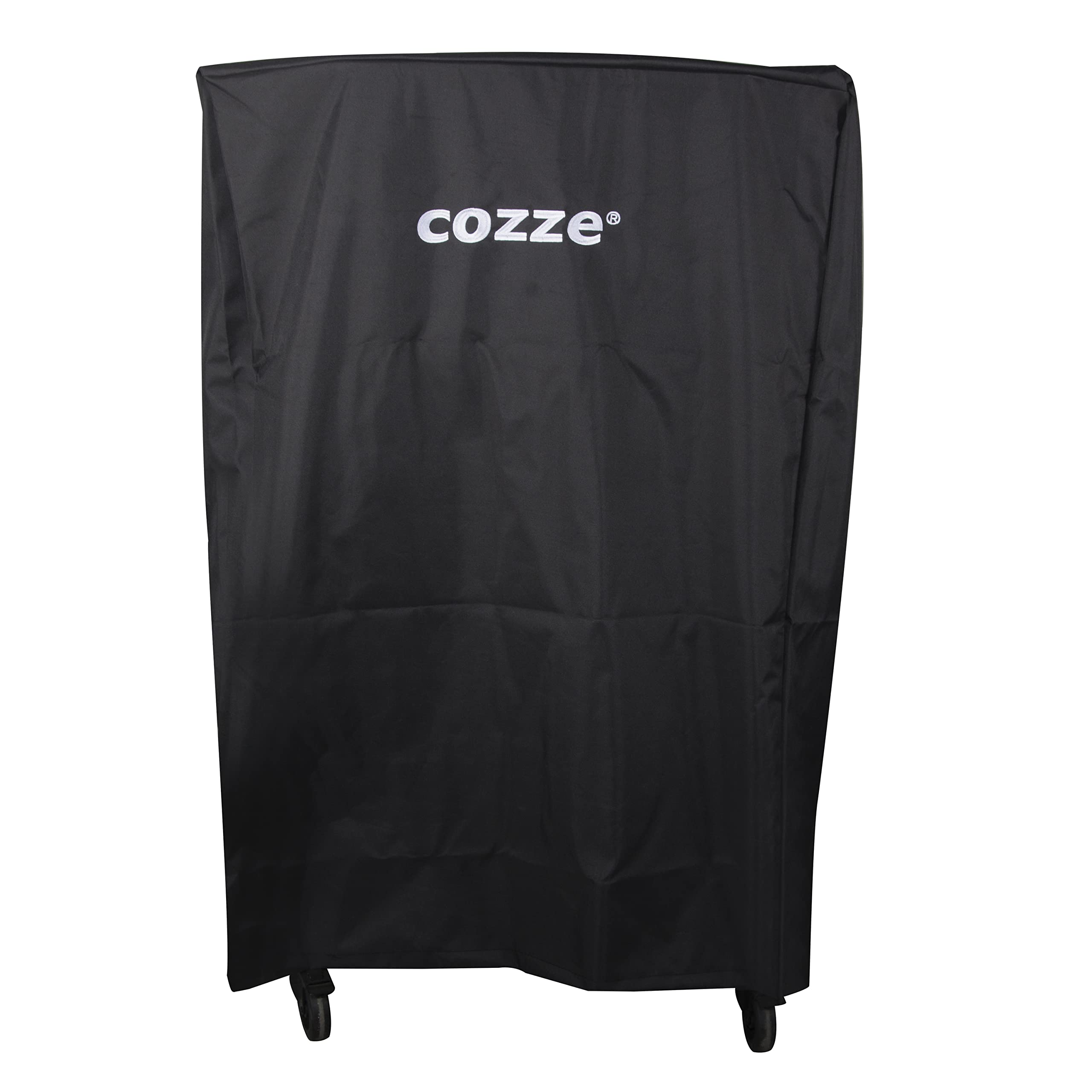 Cozze® Protective Cover for Outdoor Table & Pizza Oven 13/17” or E200/E300/Plancha G-500 – 600D Oxford, Weatherproof & UV-Resistant, Black, 60x73x106 cm