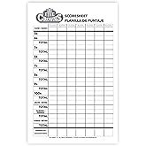 Five Crowns Scorepad – 130 Page Replacement Score Sheet, Card Game Score Card, Tracks 7 Players at Once, Gift for Kids, Birth