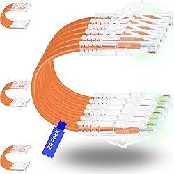 Rapink Patch Cables Cat6/ Cat6a 1ft