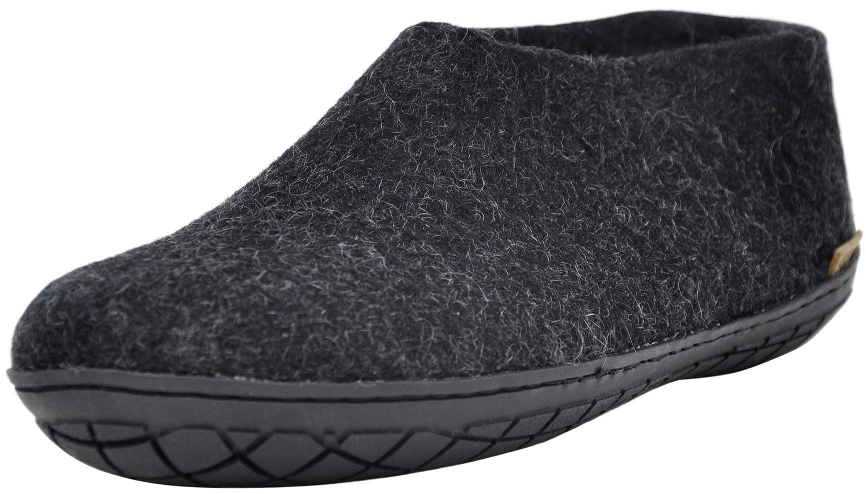 Photo 1 of Glerups Shoe with natural black rubber sole (Charcoal)