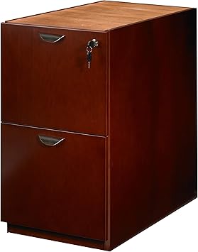 Amazon Com Mayline Mira Desk 36 Medium Cherry Veneer Kitchen
