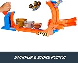 Hot Wheels Monster Trucks Loop-And-Flip Trophy Challenge Playset with Bigfoot view 3