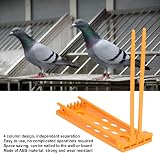 Atyhao Support Frame Leg Holder 3 Pieces Save Space 4 Columns Farm Yellow view 3