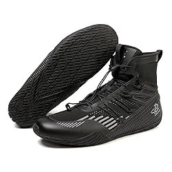 Men’s Boxing Shoes Lightweight High-Top Training