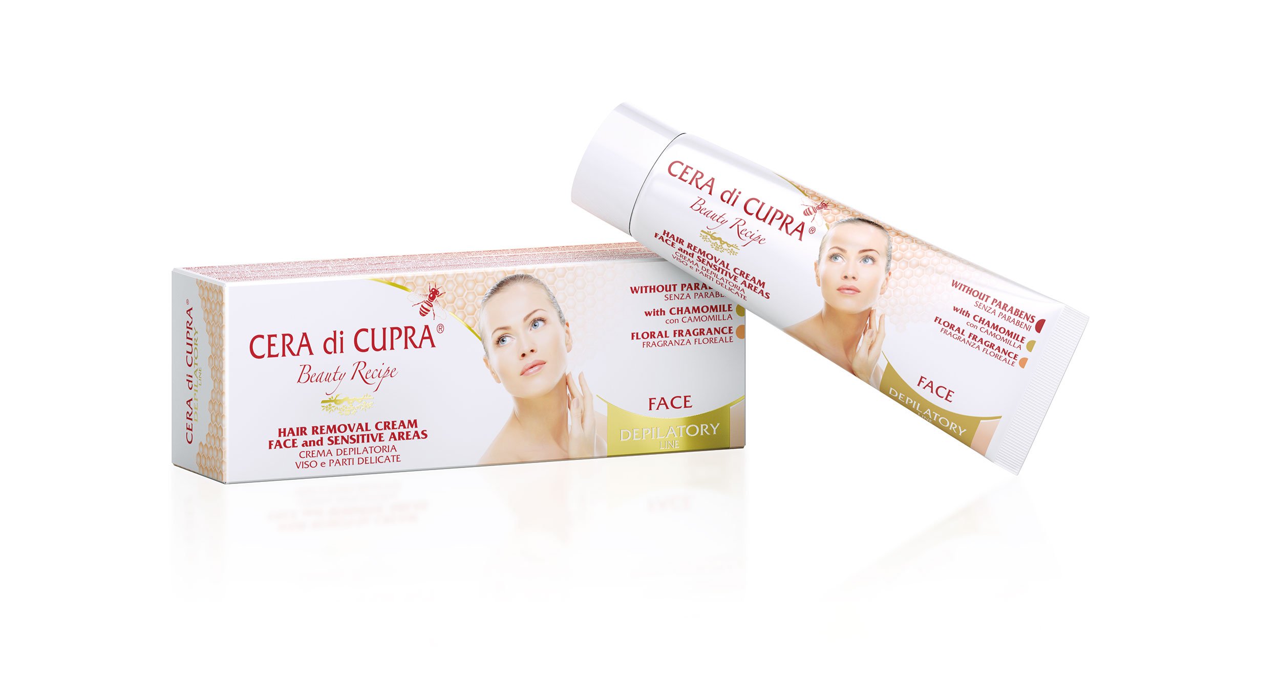 Cera di Cupra Hair Removal Cream Face and Sensitive Areas (50 ML)