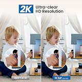 Cinnado 2K Pet Camera Indoor Security Camera 360 WiFi Motion Tracking 2-Way view 3