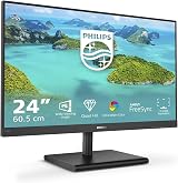 Philips 245E1S 24" QHD Monitor 75Hz IPS AMD FreeSync 2560x1440 HDMI DP