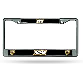 Rico Industries NCAA Unisex-Adult Standard Chrome License Plate Frame