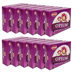Opium Incense Cones and Cone Incense Burner Bundle