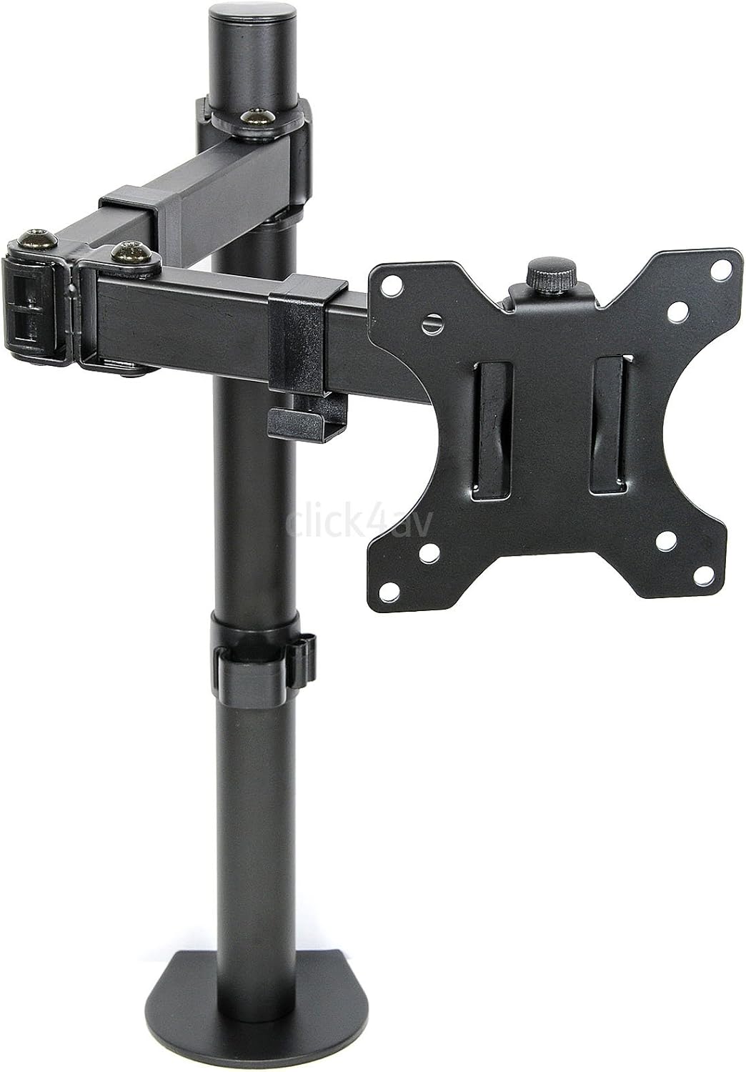 click4av Monitor TV Desk Mount Arm Clamp Stand 100mm Amazon.co.uk
