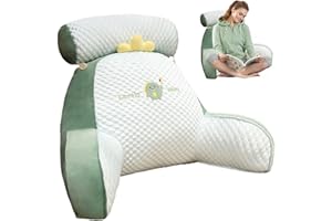 Backrest Pillow with Arms Back Support | Cute Reading Pillow | Back Pillow | Chair Pillow | Sitting Pillow | Pillow Chair | B