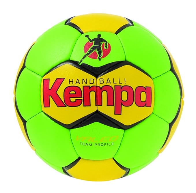 Kempa - Pelota de Balonmano Infantil, tamaño 1 UK, Color fluogrün ...