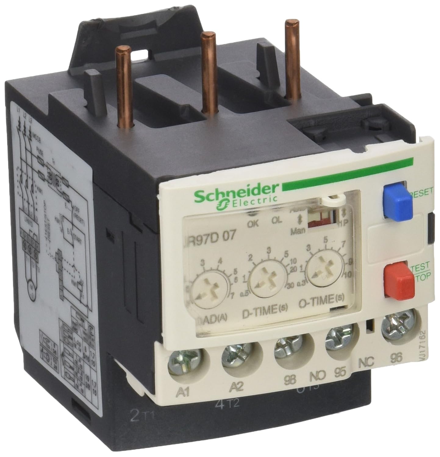 Contattore Schneider Electric LR97D07B 24V - Nuovo, Modello Per Automazione