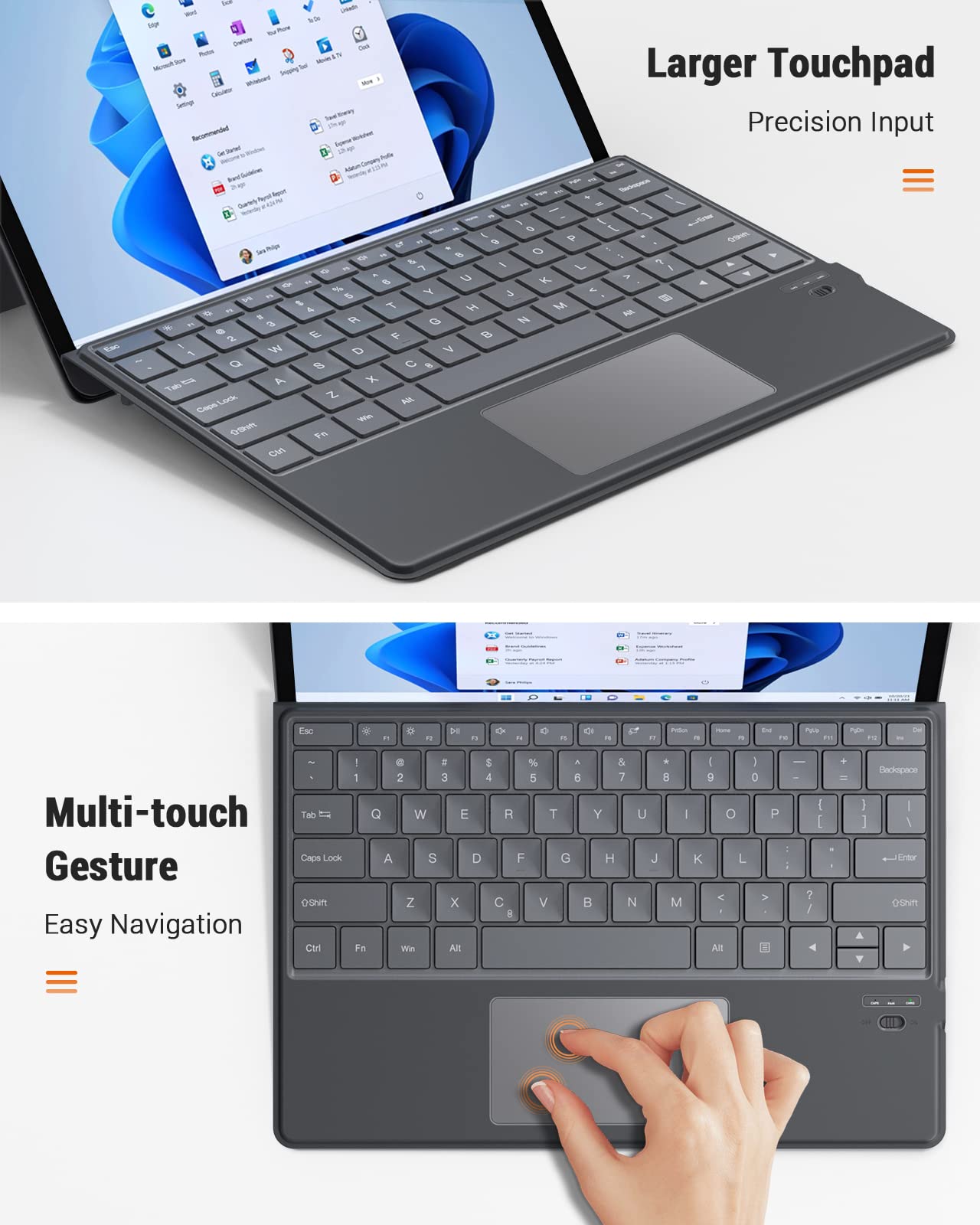 MoKo Type Cover Fits Microsoft Surface Pro 9 & Pro 9 13