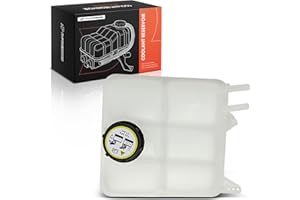 A-Premium Front Engine Coolant Reservoir Tank [with Cap] Compatible with 2004-2013 Mazda 3, 2009-2013 3 Sport, 2.0L 2.3L