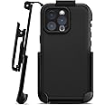 Encased Belt Clip Holster Compatible with Otterbox Fre Case (iPhone 14 Pro Max / 14 Plus)
