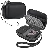 Leayjeen Hard EVA Camera Case for Kids Digital Point &amp; Shoot Camera-Black | Fits Canon PowerShot ELPH/IXUS,Shockproof Lining and Mesh pocket to Store Camera &amp; Accessories Safely Outdoors(Case Only)
