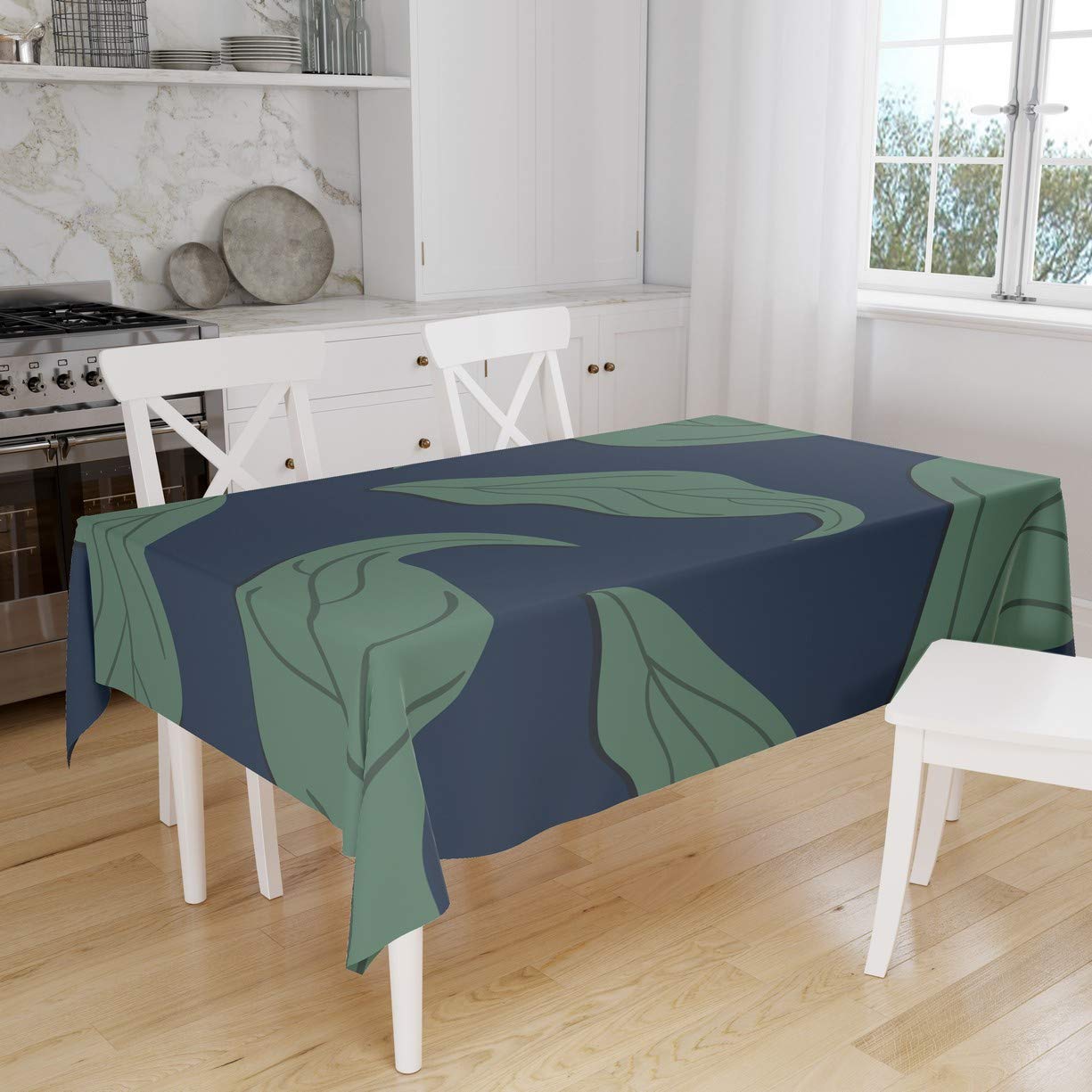 Bonamaison Kitchen Decoration, Tablecloth, 140cm x 160cm - Designed and Manufactured in Turkey