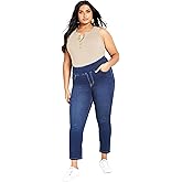 Avenue Women's Plus Size Jean JADA Pull ON
