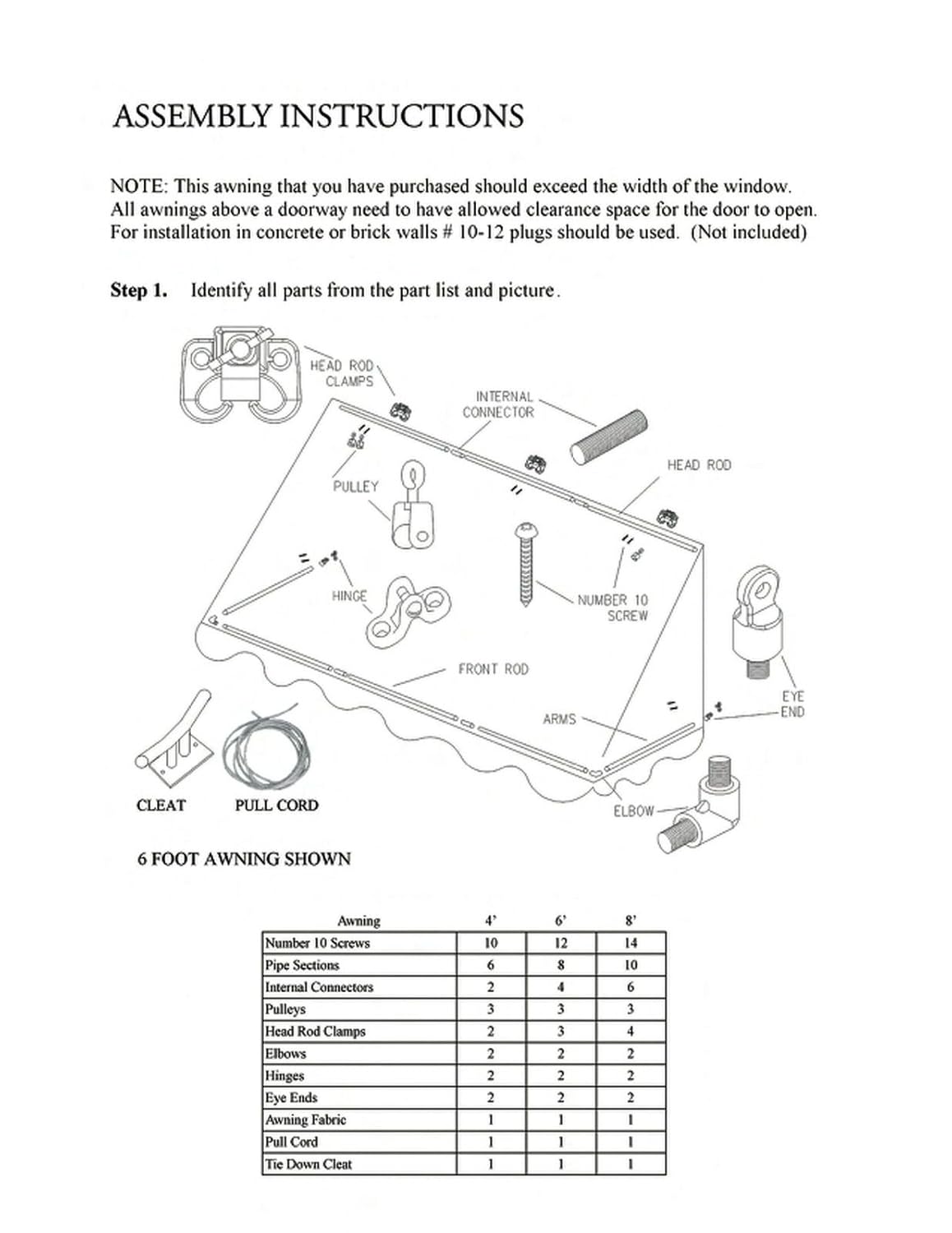 Amazoncom Savawn 6 Classic Beige Brown Retractable Aluminum