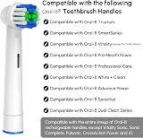 genkent Replacement Toothbrush Heads for Oral-B Braun 16 Pcs Pro 500 1000 1500 view 2