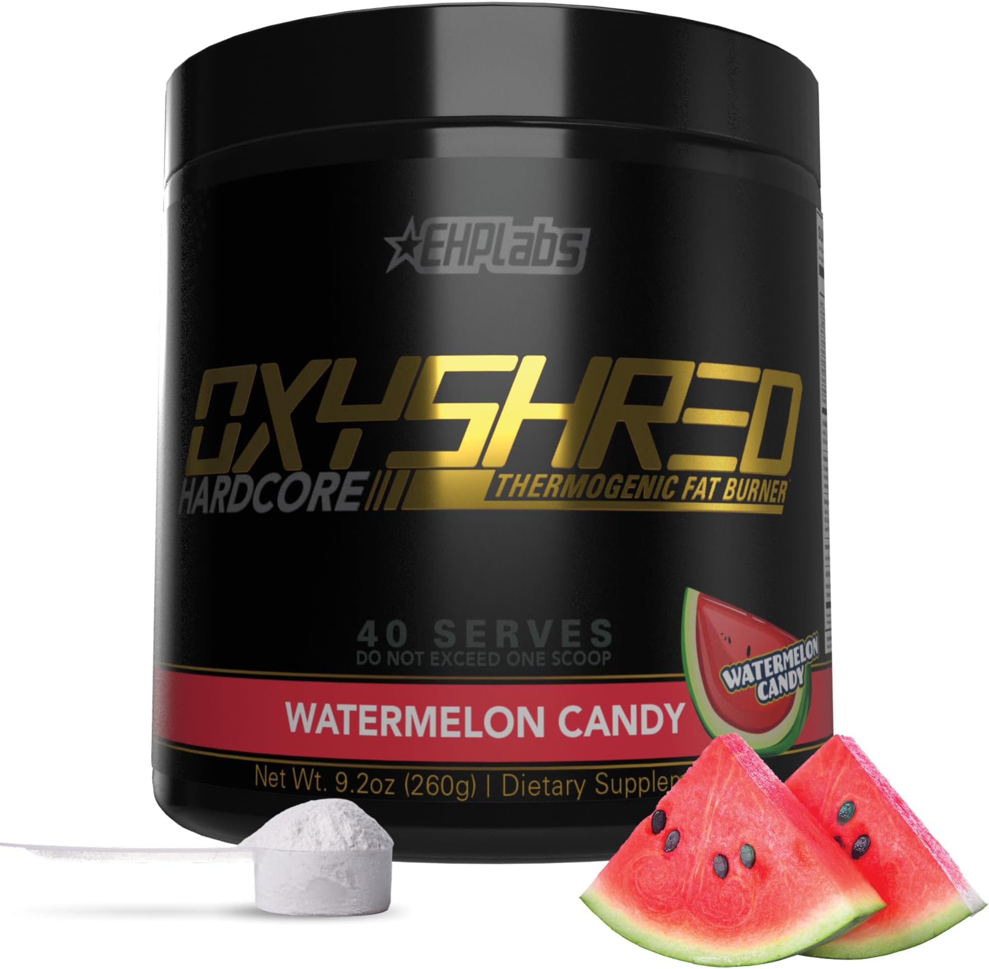 EHPlabs OxyShred Hardcore Thermogenic Pre Workout Powder for Shredding