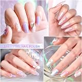 Shining She Pearl Gel Nail Polish 5 Colors 8ml Soak Off UV/LED Mermaid Shell view 4