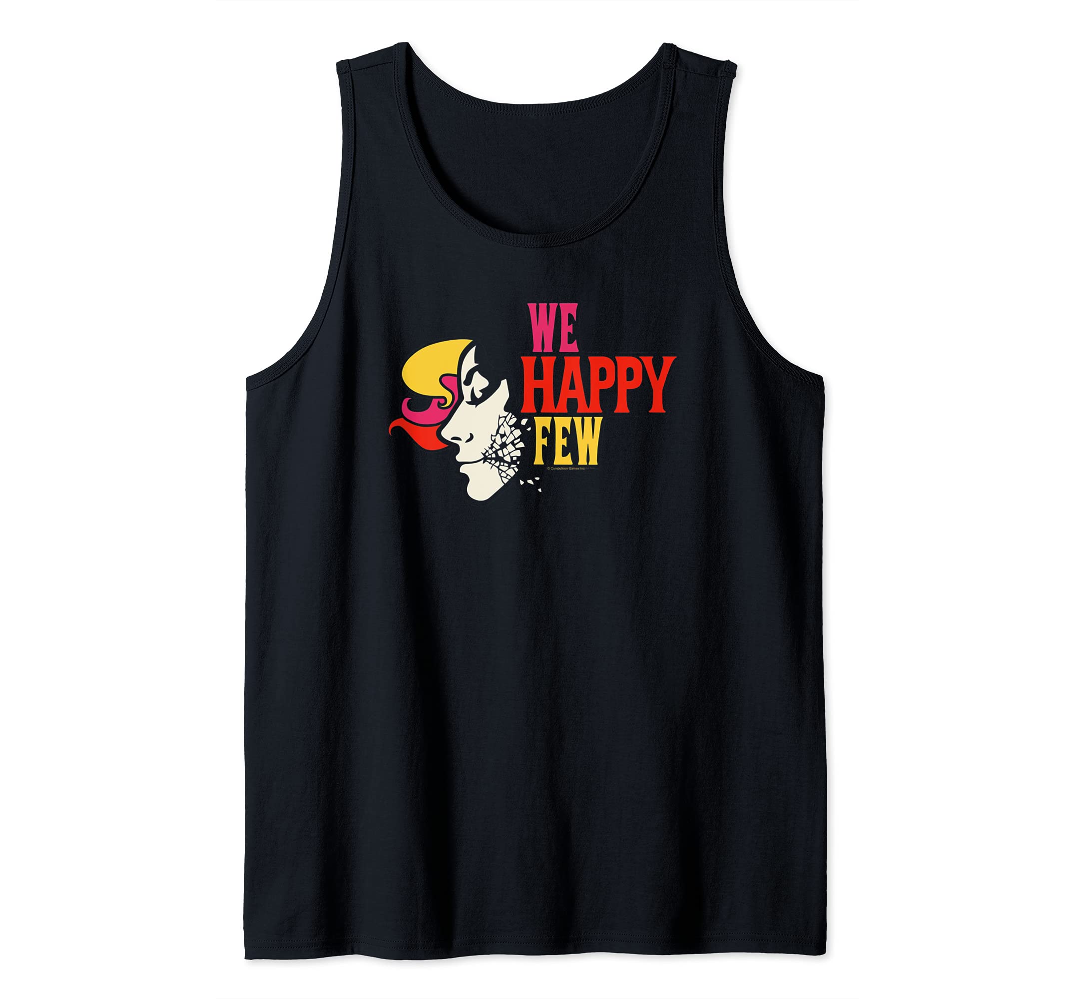 We Happy Few Shattered Mask Tank Top