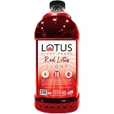 Skinny Red Lotus Plant Energy Drink Concentrate | 64 fl oz | 1:5 | Natural Caffeine from Green Coffee Bean | Zero Sugar