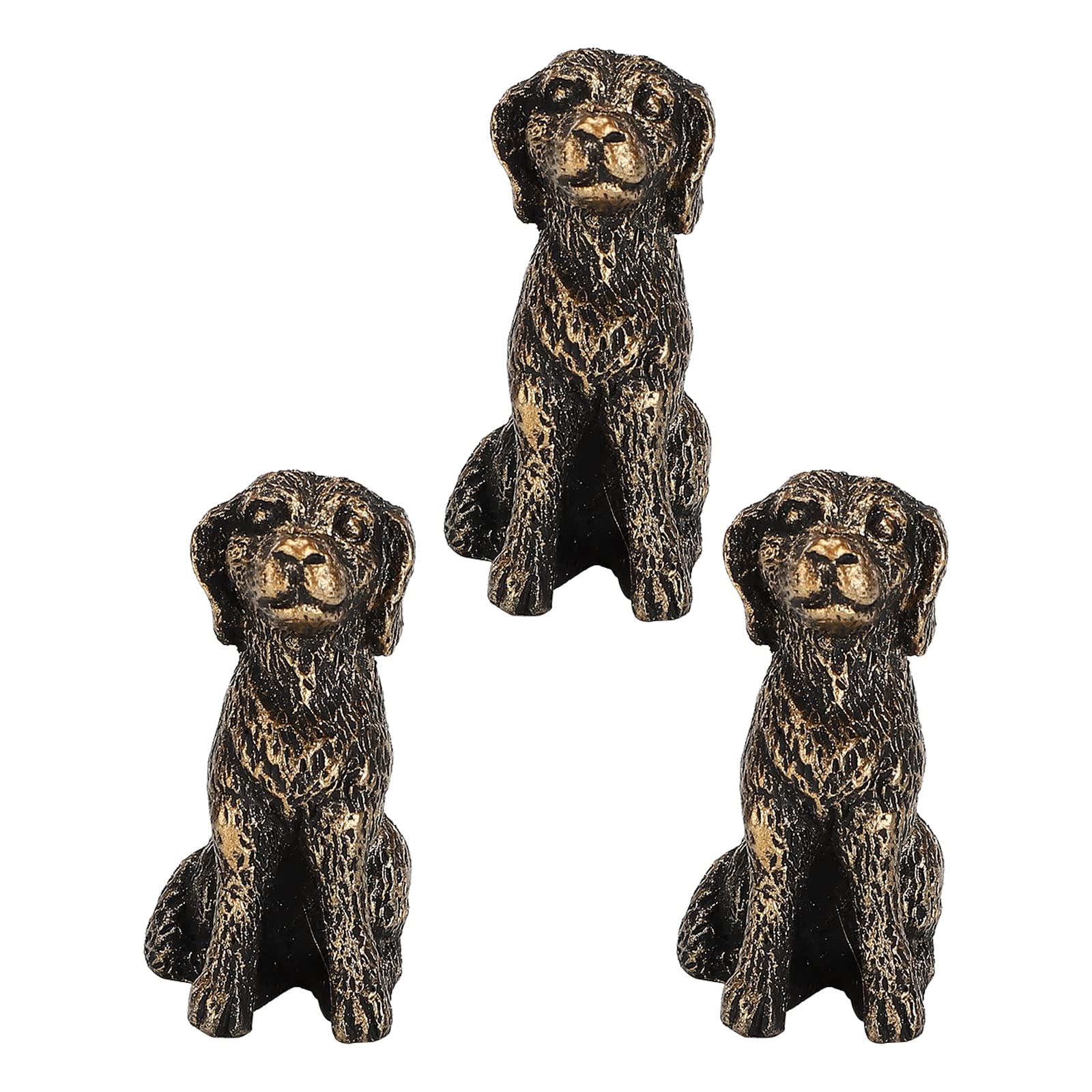 Resin Dog Rabbit Tortoise Shaped Decorative Plant Risers for Pots, Pot Feet for Planter Pots, Cute Animal Shaped Resin Pot Toes Planter Feet, Planter Elevator to Improve Airflow Drainage(Dog/6pcs)