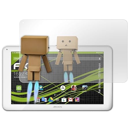 atFolix Displayfolie für Archos 101b Neon Spiegelfolie, Spiegeleffekt FX Schutzfolie