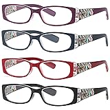 ALTEC Vision Women's Reading Glasses - 4 Pairs