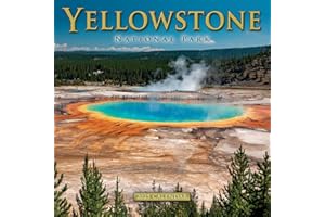 Yellowstone National Park 2025 Wall Calendar | 12” x 24” Open | 12 Month | Calendar 2025