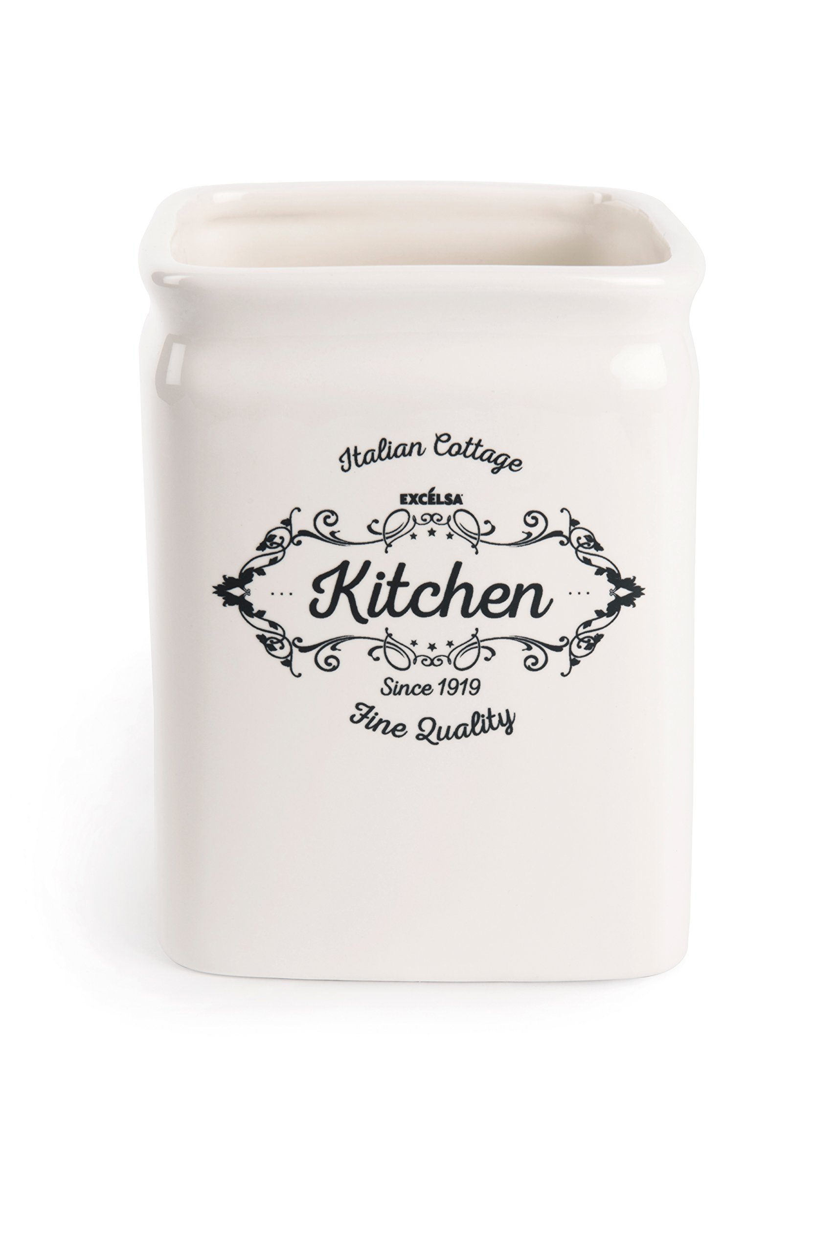 Excelsa Fine Quality Tool Rack, Ceramic, White