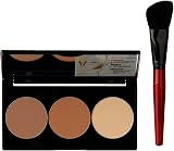 Smashbox Step-By-Step Contour Kit Women 0.4 oz Palette Bronzer Highlighter view 5