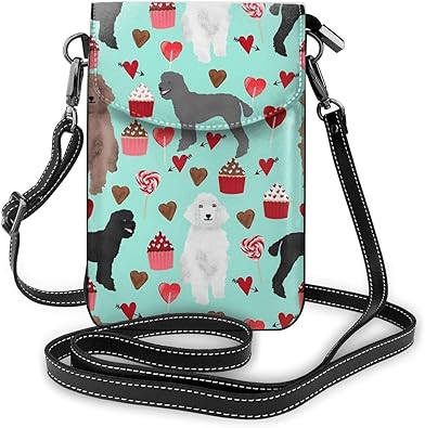 HTDG bolso para teléfono celular, bandolera, caniches, perros ...