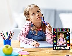 WaaHome My First Day of Preschool Picture frame