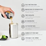Huski Beer Cooler 2.0 Black – Triple Insulated, Fits Cans & Bottles view 6