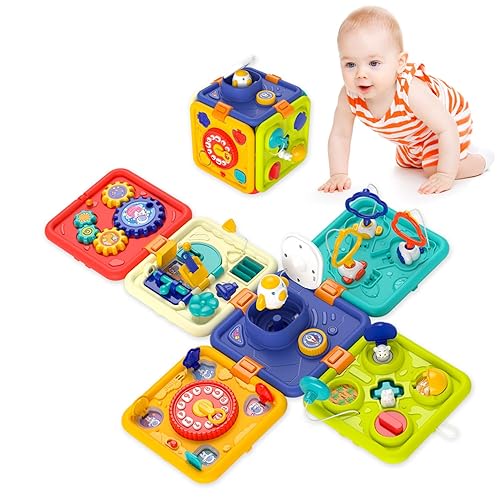 WIIBAAHO Montessori Educational Sensory Toys for 1-2 Year Old Boys