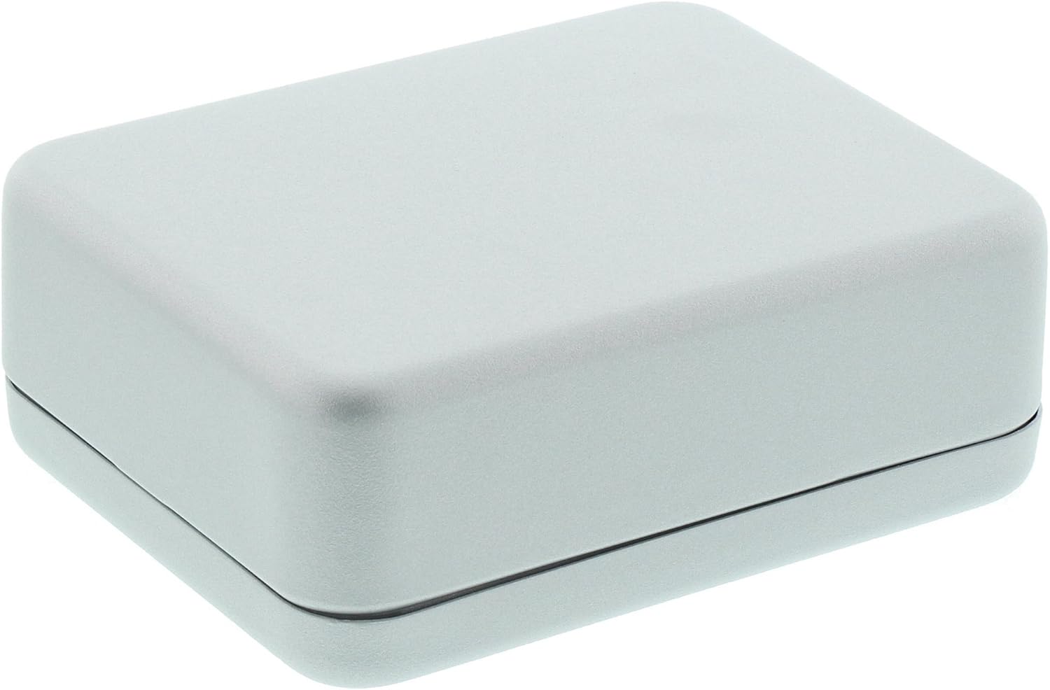 BURG-WÄCHTER Safety Deposit Box, Flat Design, Piston Cylinder Lock Brass, Universa-CKS 207, Silver, BxTxH: 205x160x75 - Image 3