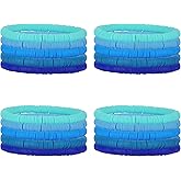 Ornaland 20 Pieces Hei Shi Surfer Bracelets Friendship Bracelets Clay Bead Bracelets Polymer Clay Stretch Bracelet Stackable Bracelet Set Women Summer Beach Jewelry for Women