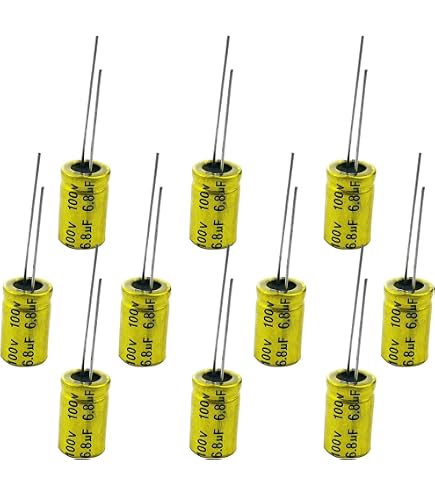 2 Condensatori Elettrolitici TROBO 47+47uF 350V - NOS CA35U700 - Nuovi Vecchio Stock