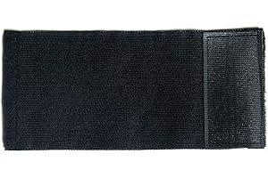 SPAND-ICE Extender Strap - Multipurpose Elastic Hook and Loop Extension for Ice Packs, Ice Belts, Back/Knee/Ankle Braces, Vests, Wraps, and Belts - Made in USA (4 x 9 Inches)