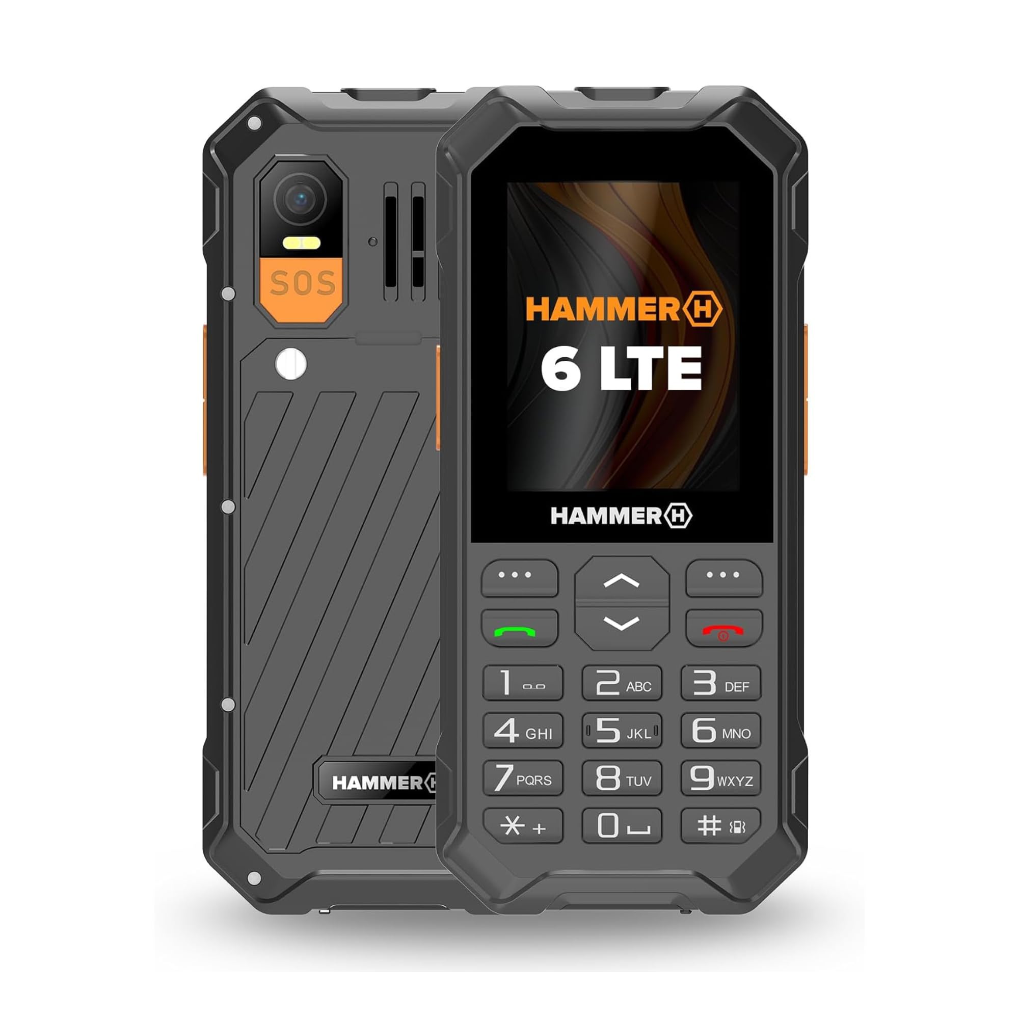 Hammer 6 LTE Rugged 4G Button Phone at i...