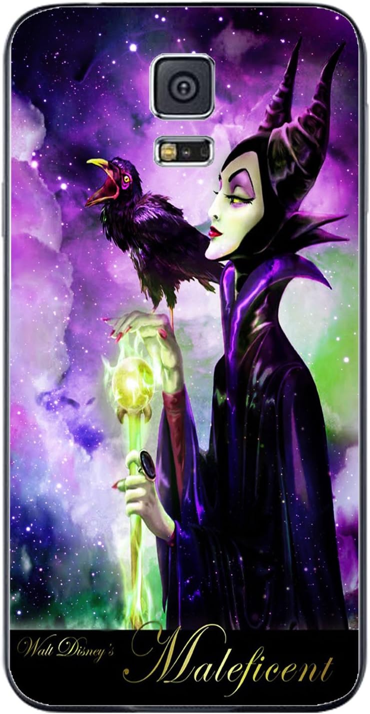 Disney Maleficent for Iphone and Samsung Galaxy Case (samsung s5 black)