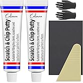 Calvana (2 Pack) 20g Car Body Filler Repair Kit, Automotive Putty Scratch Filler, Quick-Drying Formula for Minor Touch-ups, Ideal for Car Paint Scratch Removal and Rust, Includes Repair Tools