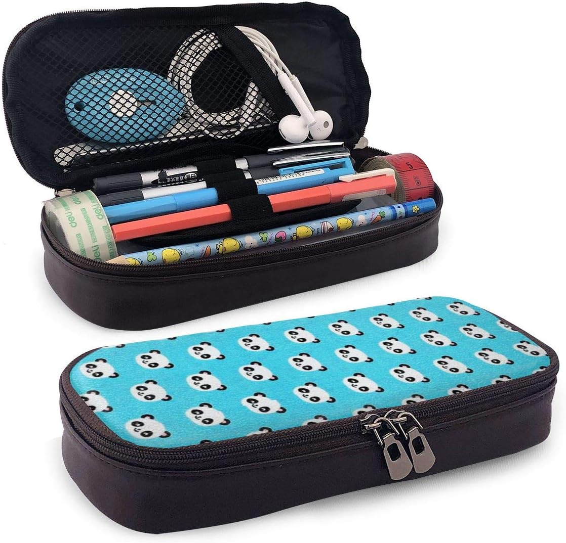 Amazon かわいいパンダのアイコン ペンケース 筆箱 大容量 軽量 おしゃれ ファスナータイプ 高校生 ペンケース 文房具 オフィス用品