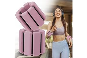 ZEKOLA Wrist and Ankle Weights, Adjustable Wearable Weights - Total 2 lbs (1 lb each), Comfortable Weights Ankle Wrist Weights for Yoga Dance Volleyball
